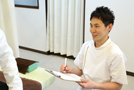 問診の様子